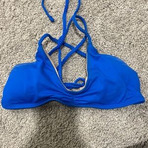 Midori Blue Bikini Top